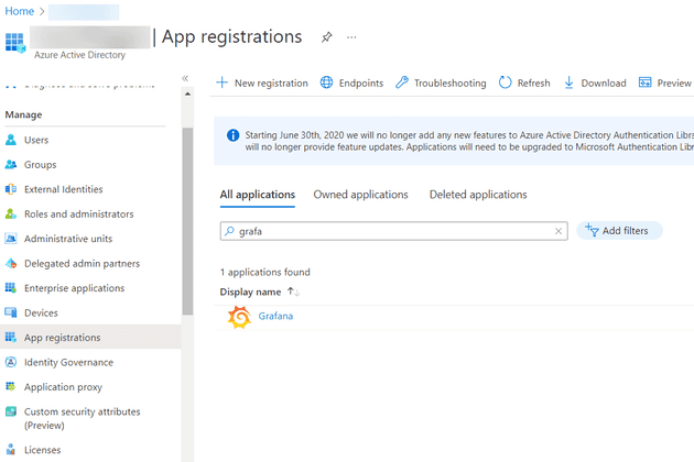 Grafana Active Directory